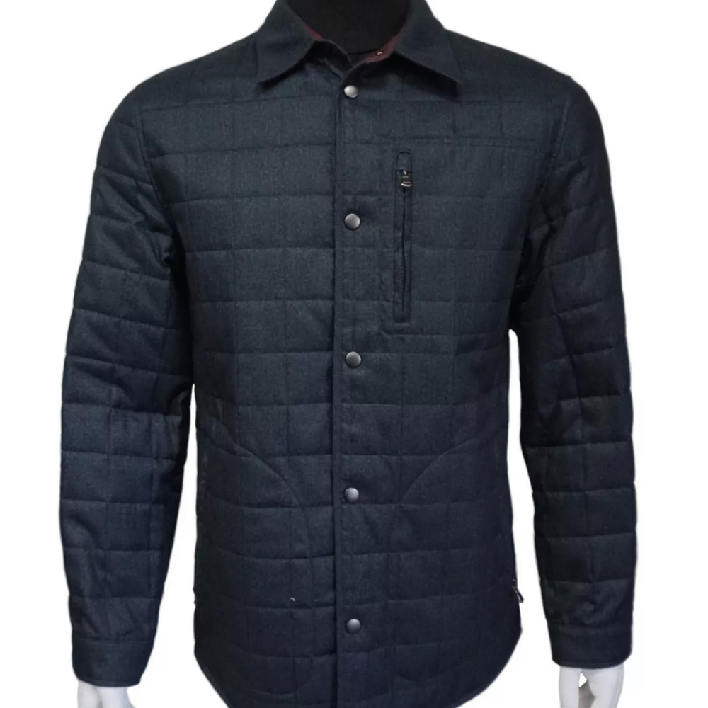 NWOT Enzo Tovare Navy/Tan Reversible Jacket